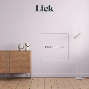 Lick Purple 06 Matt Emulsion paint, 2.5L