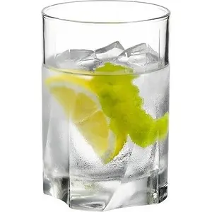 Queensway Home & Dining 250ml 6Pcs Tumbler Drinking Glasses Small Highball Water Whiskey Juice Cocktail Set