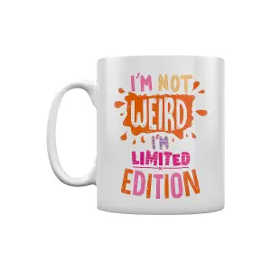 Grindstore Im Not Weird, Im Limited Edition Mug White (One Size)