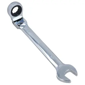 5/8" AF SAE Imperial Flexible Flexi Head Ratchet Spanner Combination Wrench