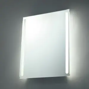 Litecraft Clent Chrome LED Bathroom Mirror Wall Light