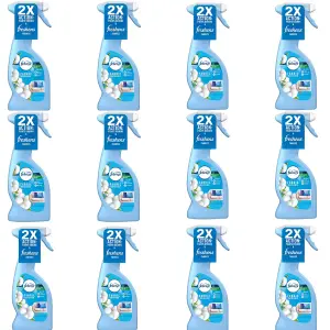 Febreze Fabric Freshener Spray Cotton Fresh , 375 ml (Pack of 12)