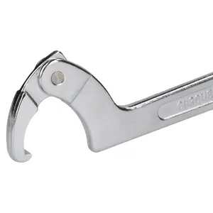 Adjustable Hook Wrench C Spanner 50mm - 120mm For Slotted Retaining Rings