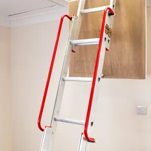 3 Section Aluminium Sliding Loft Ladder