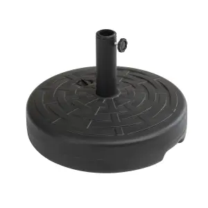 Sunjoy Universal Black Weave Patio Umbrella Base