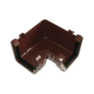 FloPlast Niagara 90 Degree Internal Angle Brown