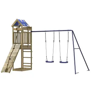 Berkfield Outdoor Playset Impregnated Wood Pine