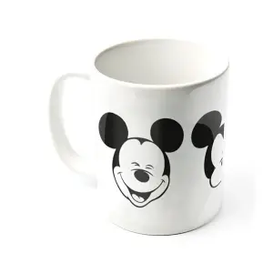 Disney Faces Mickey Mouse Mug White/Black (One Size)