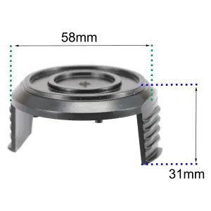 SPARES2GO Spool Line and Cover compatible with Qualcast GTLi18 Strimmer Trimmer