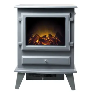 Adam Hudson Electric Stove in Grey