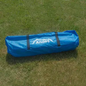 Andes 4 Person Easy Pitch Tent - BLUE