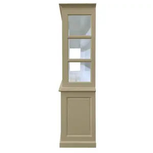 Jacksonport Display Cabinet Beige/White