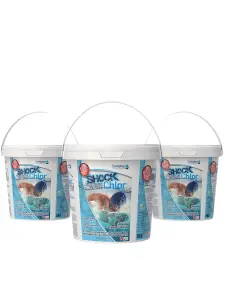 Shock Chlorine Granules for Regular Treatment  4 x 5 Kgs