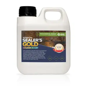 Stonecare4U - Sealers Gold Colour Boost (1L) - Internal Floor and Tile Sealer - Long Lasting, Colour Boost Natural Stone Sealer