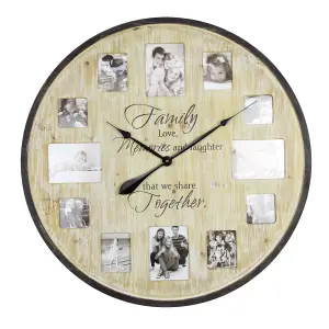 70cm x 70cm Family Photo Frame Timber