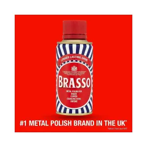 6 x 1L Brasso Metal Liquid Polish Brass Copper Stainless Steel & Pewter Cleaner