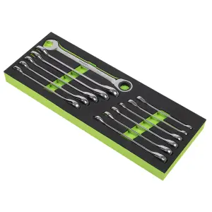 Siegen Ratchet Combination Spanner Set 12pc