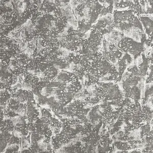 Vasari Ariana Plaster Pewter Wallpaper