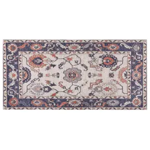 Cotton Area Rug 80 x 150 cm Multicolour KABTA