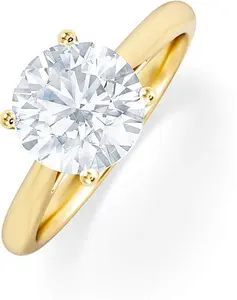 2 Carat Diamond Engagement Ring Elysia Lab F/Vs1 Igi Certified 18K Gold