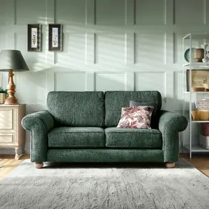 Ingrid 2 Seater Sofa in Jungle Green