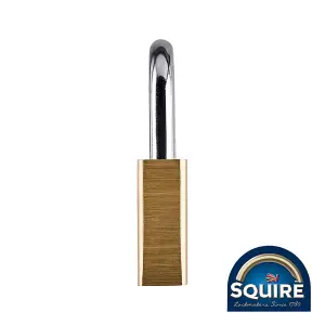 Squire - Premium Brass Lion Padlock - Keyed Alike - LN5 KA1 (Size 50mm - 1 Each)