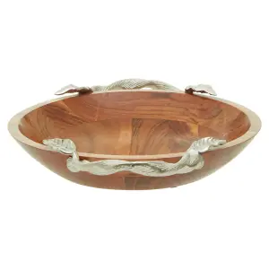 Interiors by Premier Vine Acacia Wood Bowl