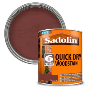 Sadolin Quick Dry Woodstain - Mahogany - 1L