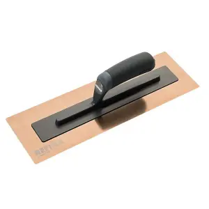 Refina SUPERFLEX-3 rose gold trowel 16x5" (405x125mm) stainless steel 0.5mm gauge soft grip