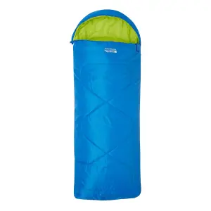 Mountain Warehouse Childrens/Kids Summit Mini Sleeping Bag Blue (One Size)