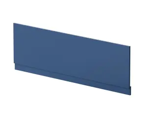 1700mm Straight Reversible Bath Front Panel & Plinth - Satin Blue