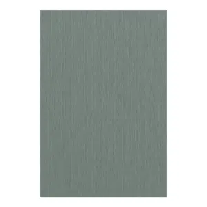 GoodHome Alpinia Matt Green Painted Wood Effect Shaker Standard End support panel (H)870mm (W)590mm