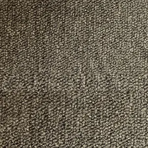 Brown Carpet Tiles  For Contract, Office, 3.5mm thick Tufted Loop Pile, 5m² 20 Tiles Per Box