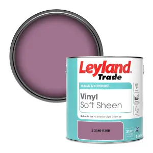 Leyland Trade Vinyl Soft Sheen Walls & Ceilings Emulsion Paint (S 3040-R30B) - 2.5L