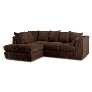 Jumbo Cord (Scatter Back) 4 Seater Corner Sofa