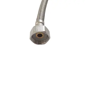 Pipe Flexi Connector 1/2" x 1/2" Flexible Water Hose Plumbing 60cm