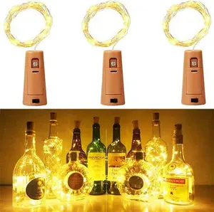 Bottle Lights, Cork Lights For Bottles 2m 20 LED, Operated Nightlights For DIY Bedrooms Parties Weddings Indoor Christmas Outdoor Decoration, (3