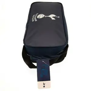 Tottenham Hotspur FC Logo Nylon Boot Bag Navy (One Size)