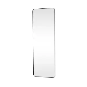 Melody Maison Tall Black Wall / Floor / Leaner Mirror 47cm x 142cm