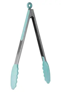 Maison by Premier Light Green Zing Silicone Tongs