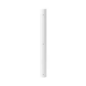 GoodHome Garcinia Gloss light grey Gloss light grey Tall Wall corner post, (W)59mm