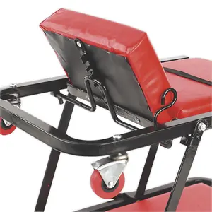 Sealey Creeper/Seat Steel with 7 Wheels & Adjustable Head Rest SCR79