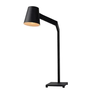 Lucide Mizuko Modern Desk Lamp - 1xE14 - Black