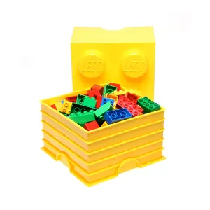 Lego Storage Brick 4 Yellow (40031732)