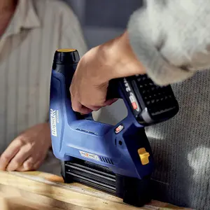 Rapid Power Tools BTX553 18V P4A Battery-Powered Staple Gun Cordless Upholstery & Craft Stapler