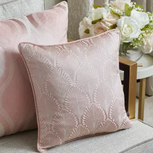 Prestigious Textiles Deco Geometric Jacquard Feather Filled Cushion