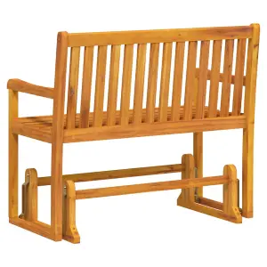 Berkfield Garden Swing Bench 110 cm Solid Acacia Wood