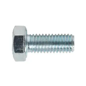 Sealey HT Setscrew M5 x 12mm 8.8 Zinc Plated DIN 933 - Pack of 50 Pieces SS512