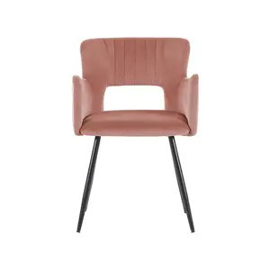 Kirssy Upholstered Dining Chair Pink