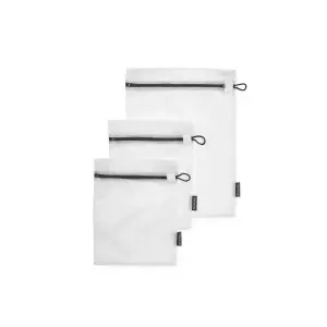 Brabantia White Fabric Wash bag, Set of 3